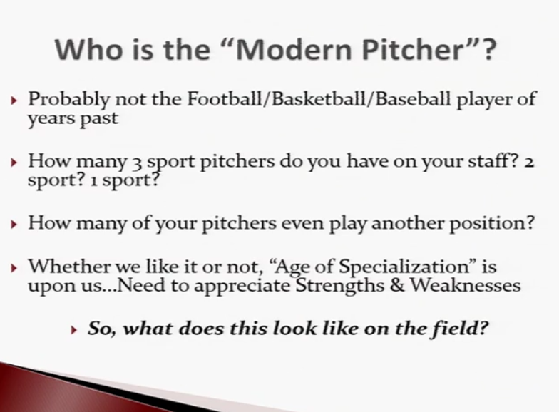 (1) Who is the Modern Pitcher